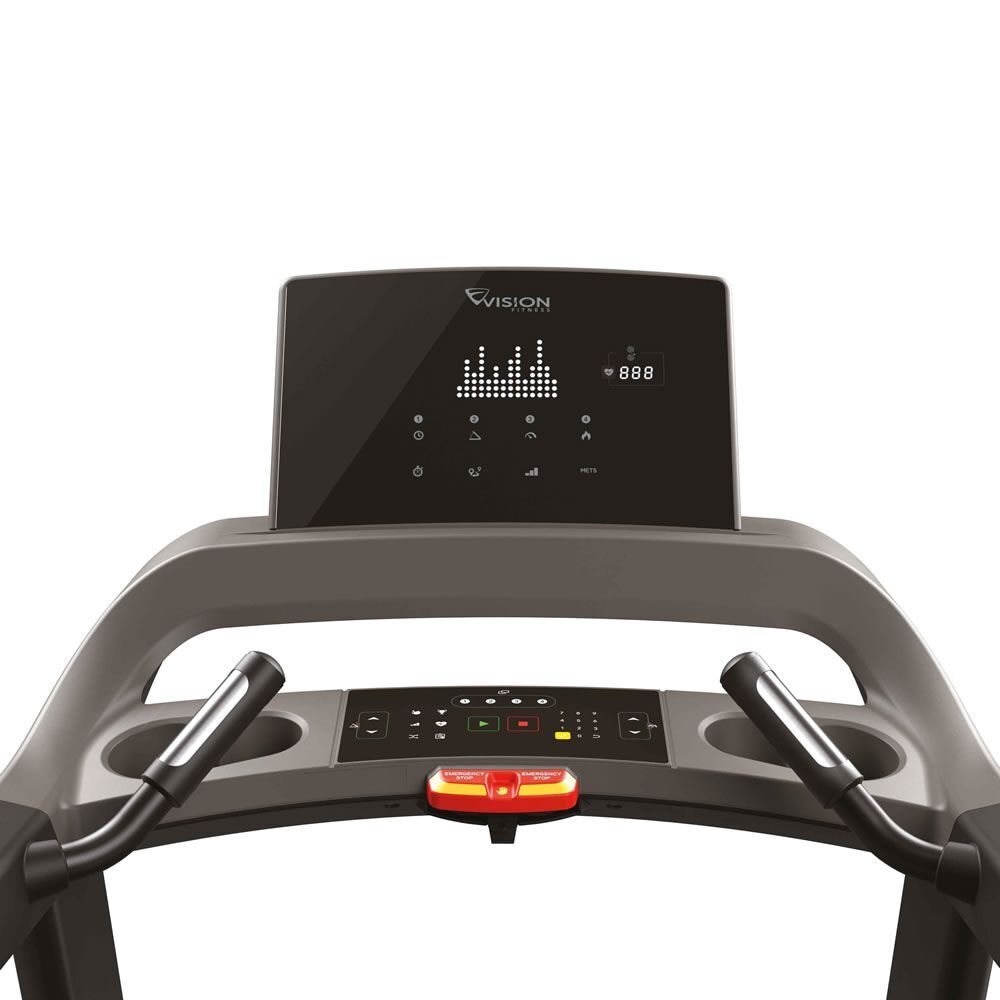 Vision Fitness T600 Laufband: Leistungsstarker Motor, extra große Lauffläche und robuste Bauweise! – Bild 2