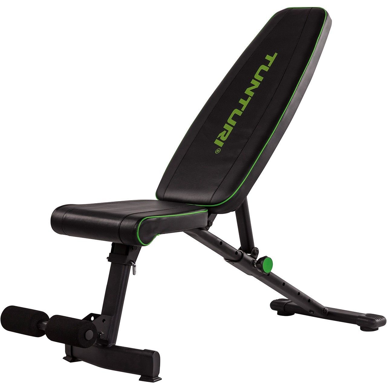Tunturi verstellbare Hantelbank Schrägbank mit Bauchtrainer UB20