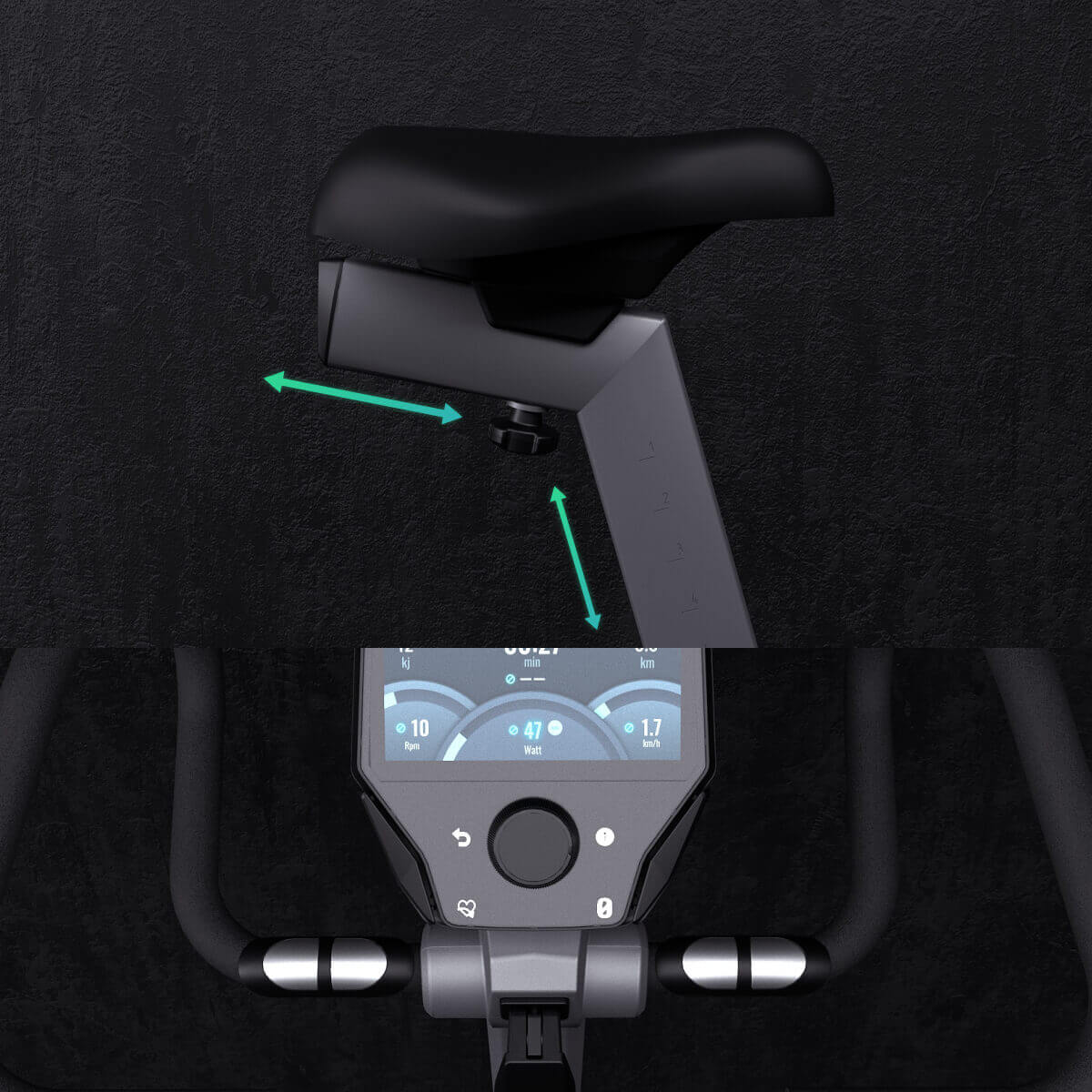 Kettler Ergometer Tour 800 - Premium Occasion – Bild 3