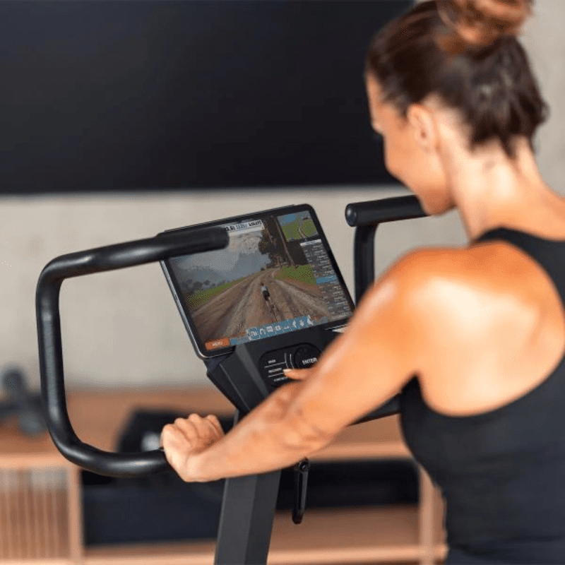 CardioPace 5.0 NorsK – Stilvolles Ergometer mit Holz-Design für rückenfreundliches Training – Bild 2