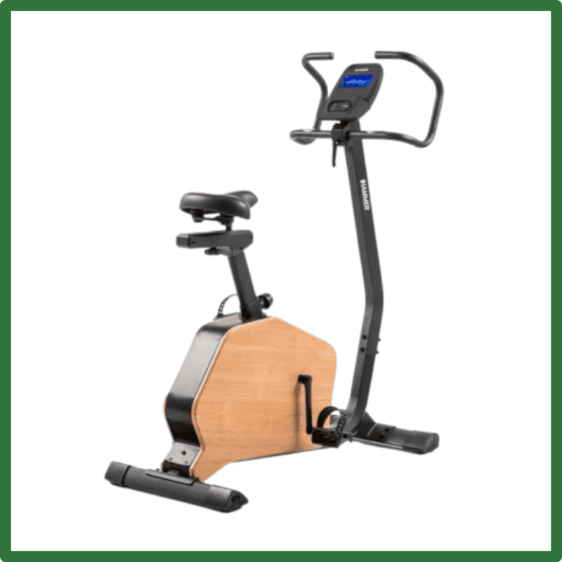 CardioPace 5.0 NorsK – Stilvolles Ergometer mit Holz-Design für rückenfreundliches Training
