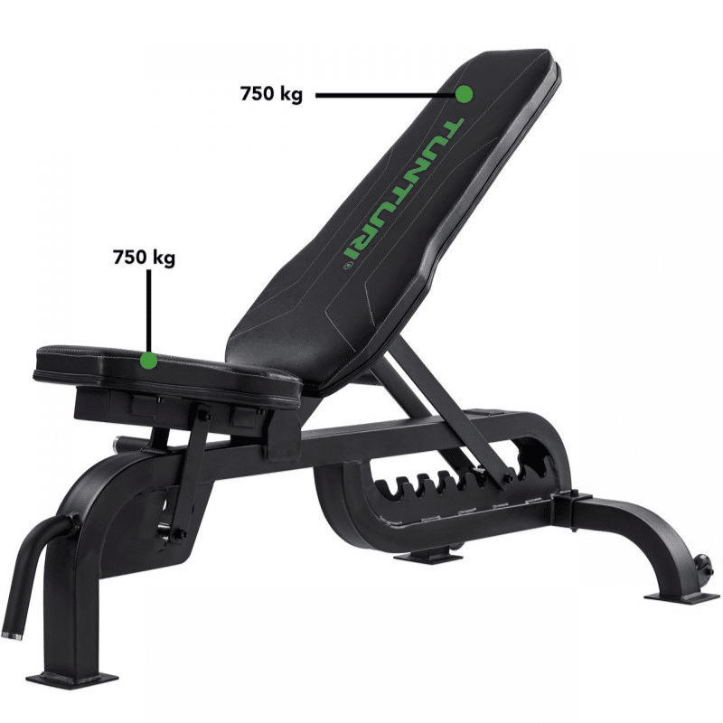 Tunturi UB90 Pro Hantelbank – Die vielseitige und robuste Lösung für Ihr Krafttraining – Bild 2
