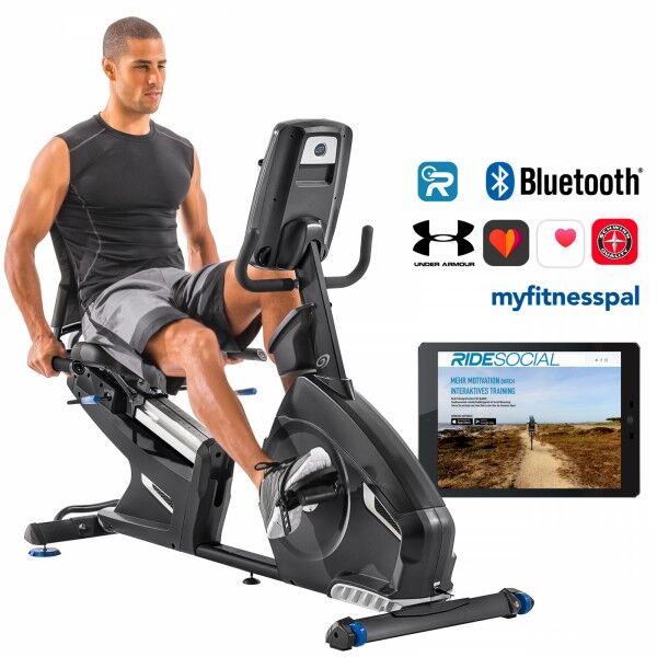 Nautilus R628 Recumbent Bike – Bild 4