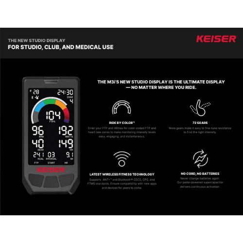 Keiser Indoor Cycle M3i Studio Plus – Bild 6