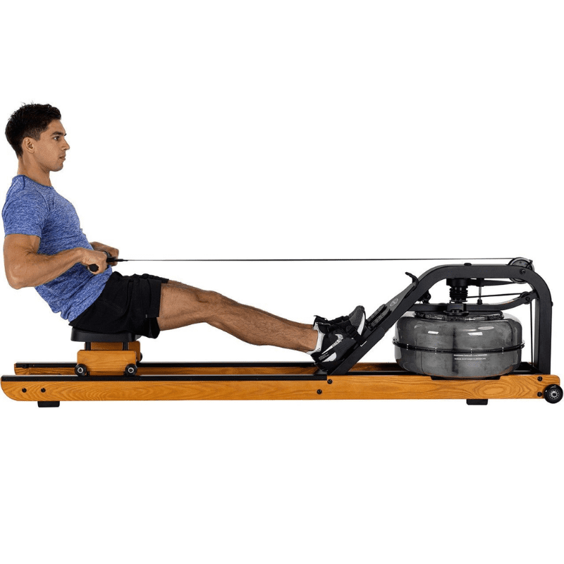 Fluid Rower Apollo Plus Wasser Holzrudergerät – Premium Rudererlebnis mit modernem Design – Bild 8