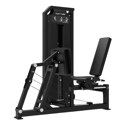Tunturi Platinum Seated Leg Press – Beinpresse mit Gewichtsstapel (25PVS30000) – Bild 2