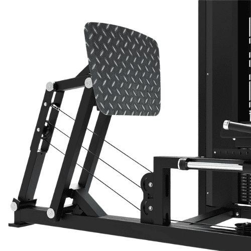 Tunturi Platinum Seated Leg Press – Beinpresse mit Gewichtsstapel (25PVS30000) – Bild 5