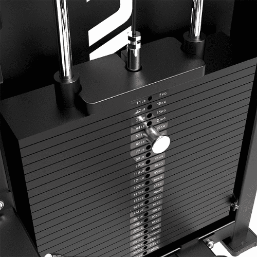 Tunturi Platinum Seated Leg Press – Beinpresse mit Gewichtsstapel (25PVS30000) – Bild 7