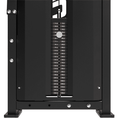 Tunturi Platinum Seated Leg Press – Beinpresse mit Gewichtsstapel (25PVS30000) – Bild 8