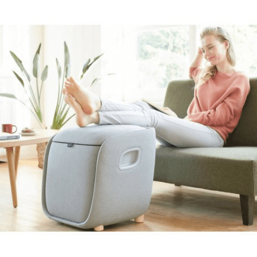 Synca Rei / Ottoman - Massagehocker Grey – Bild 3